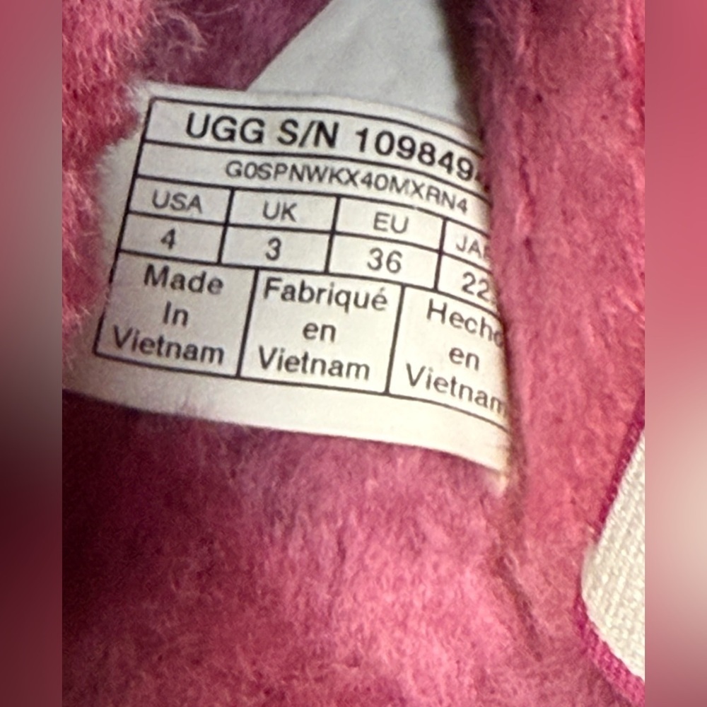 UGG Fuzzy Mauve Women's Slippers - Picture 6 of 6
